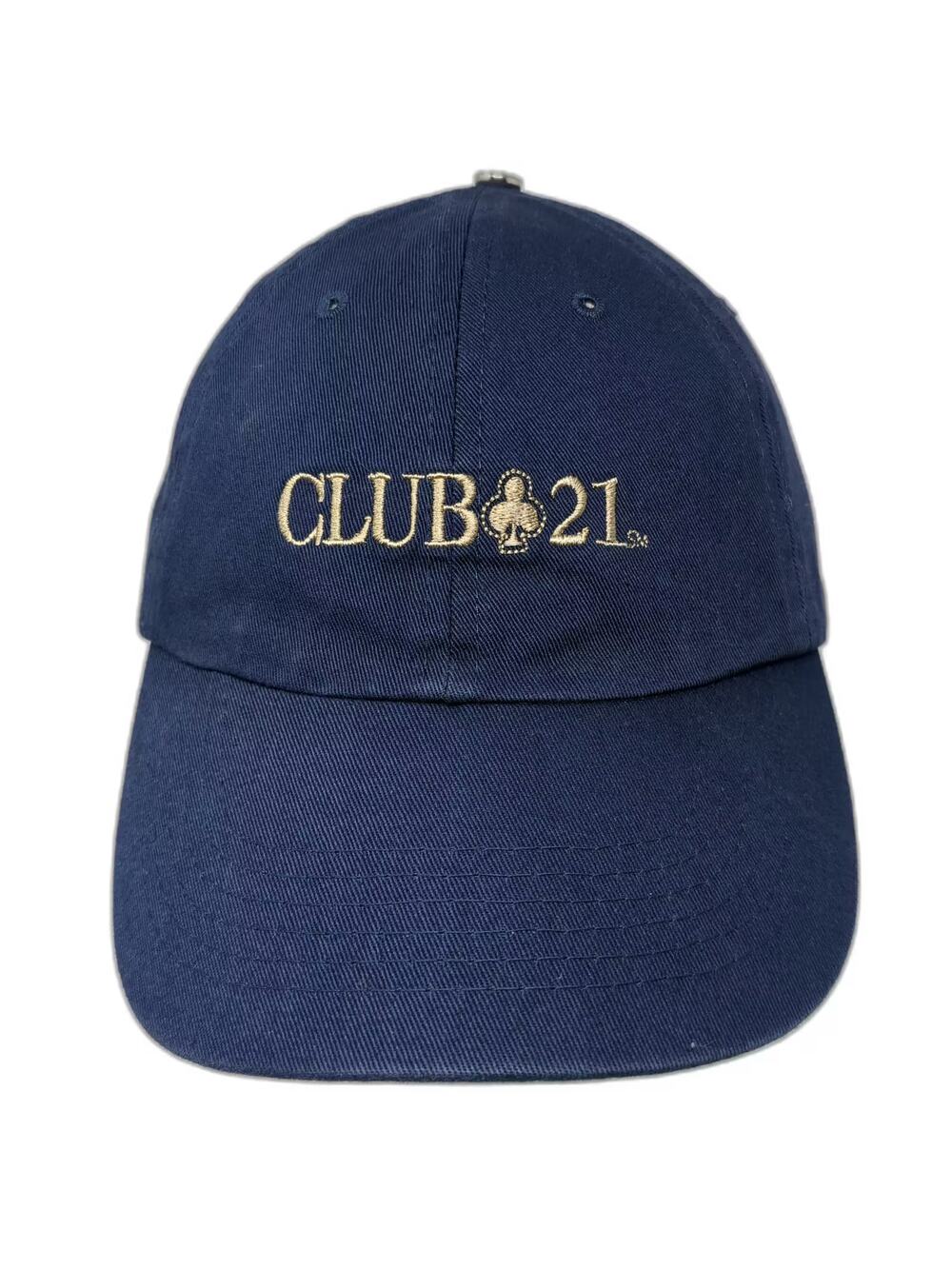 DMR Club 21 Holland America Line Blue Gold Baseball Cap Hat One Size OSFM